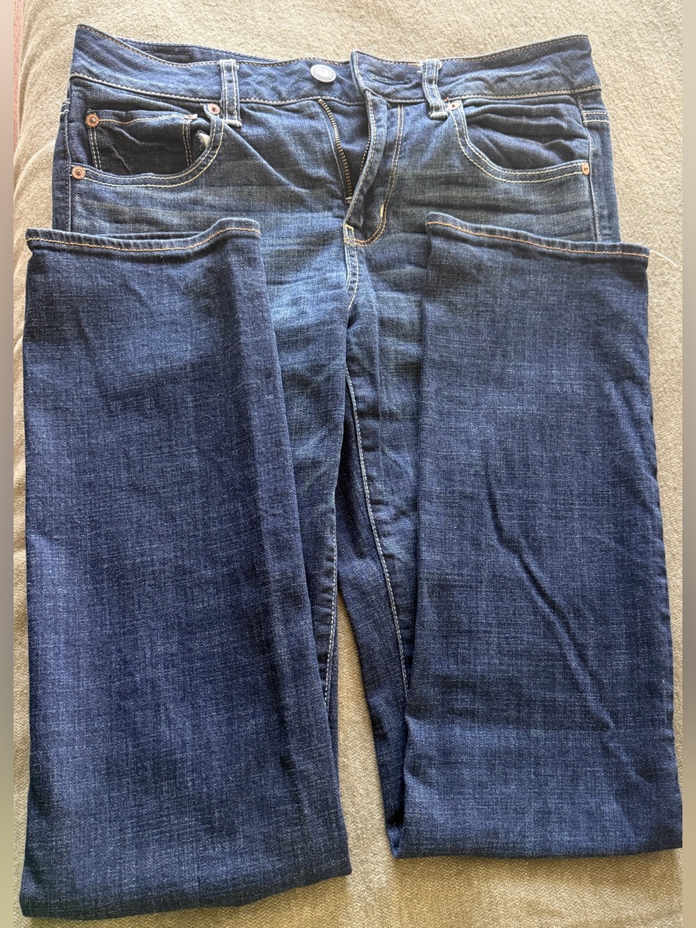 American Eagle Outfitters Dark Indigo Jeans